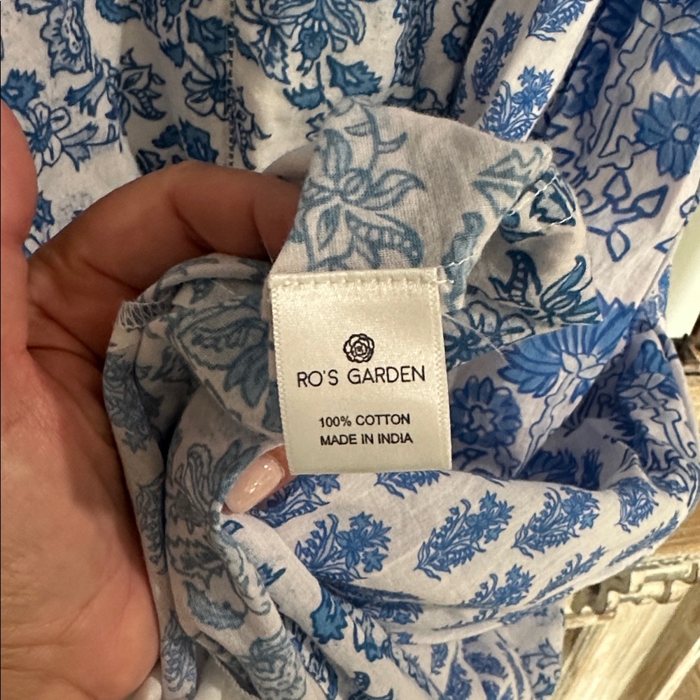 Ro’s Garden / Anthropology Cotton swing dress - Picture 10 of 11